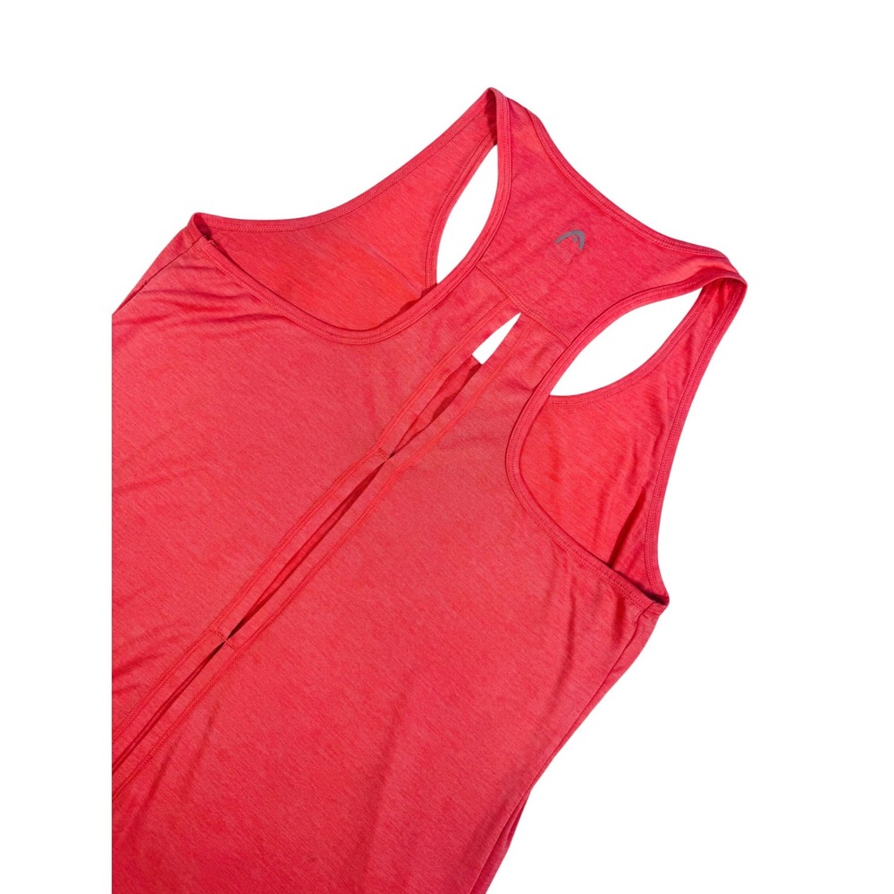 HEAD Women's Racerback Tank Top Open Split Back‎ Size Medium Running Gym Workout